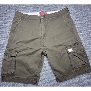 Levis Cargo Shorts Mens W42 Brown Utility Pockets Classic Outdoor Relaxed Fit